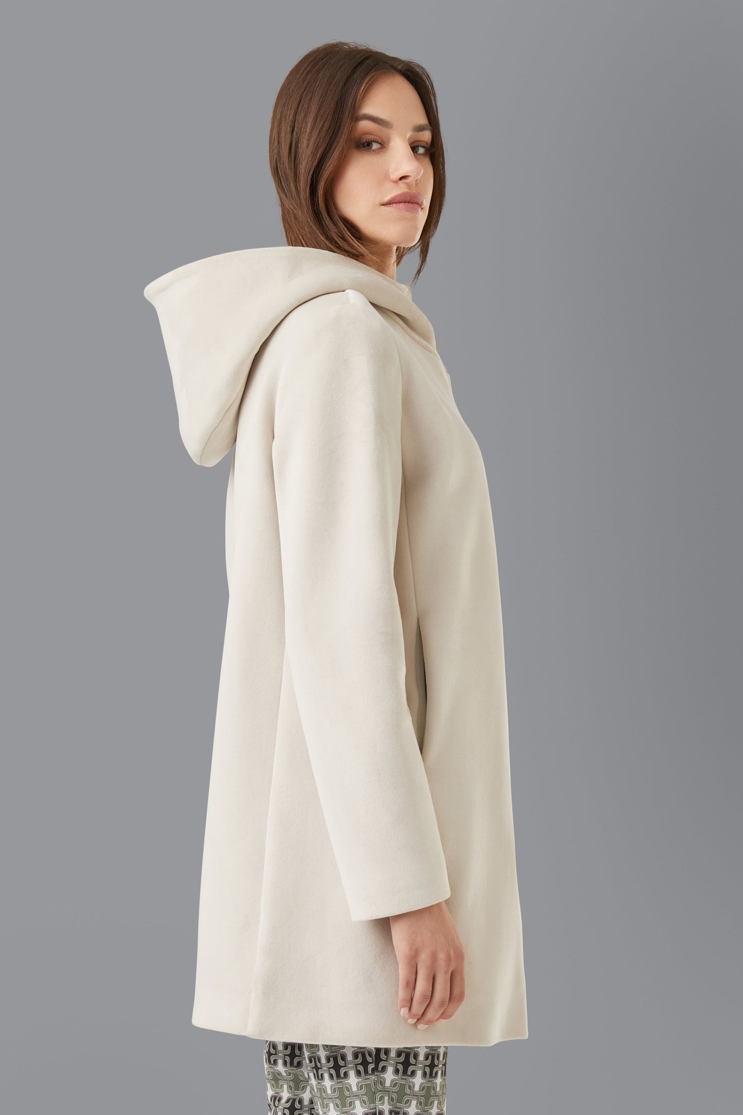 Jkt Velvet Neo Parka Lady